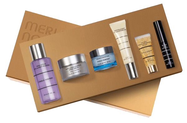 Merle Norman Superstar Giftset with 6 products, no background
